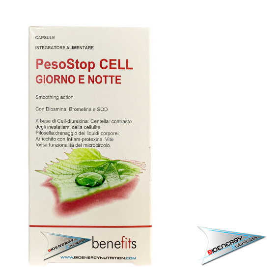 Benefits - Fitness Experience-PESOSTOP CELL GIORNO E NOTTE (Conf. 60 cps)     